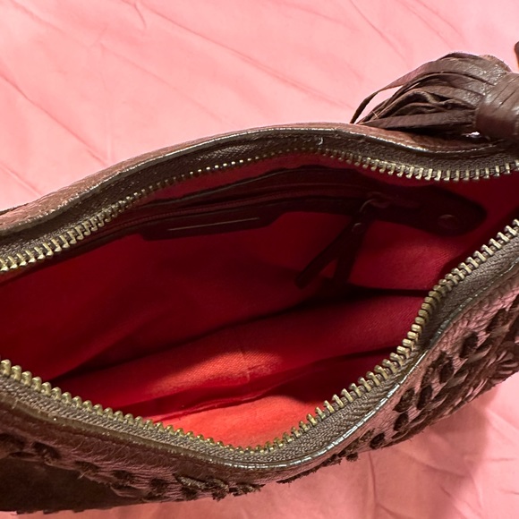 Isabella Fiore Brown Leather/suede purse - Picture 4 of 8